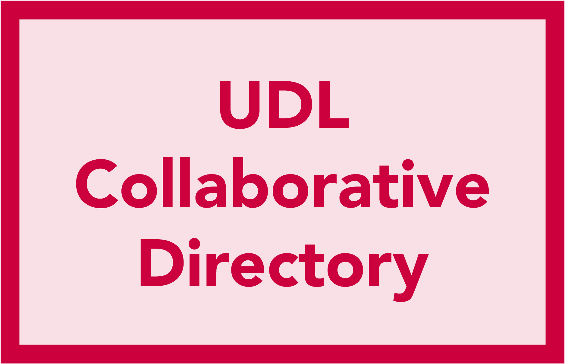 UDL Collaborative Directory