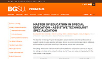 BGSU AT Programs Small