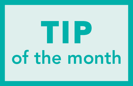 ASD Tip of the Month
