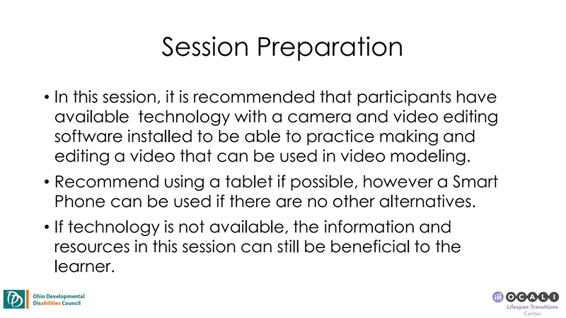 S4 Slide Two Preview: Session Preparation