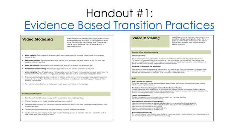 S4 Slide Four Preview: Handout Number One