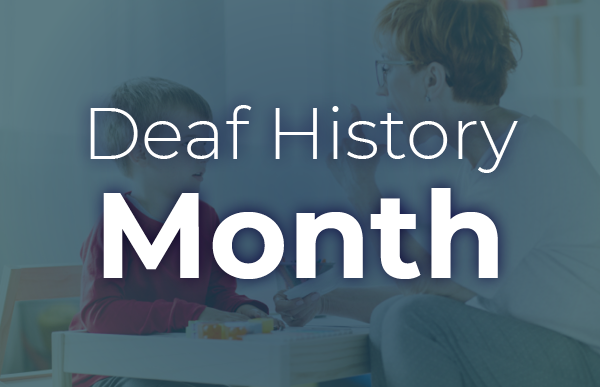 Deaf History Month: Deaf History Month offers opportunities to address access and equity