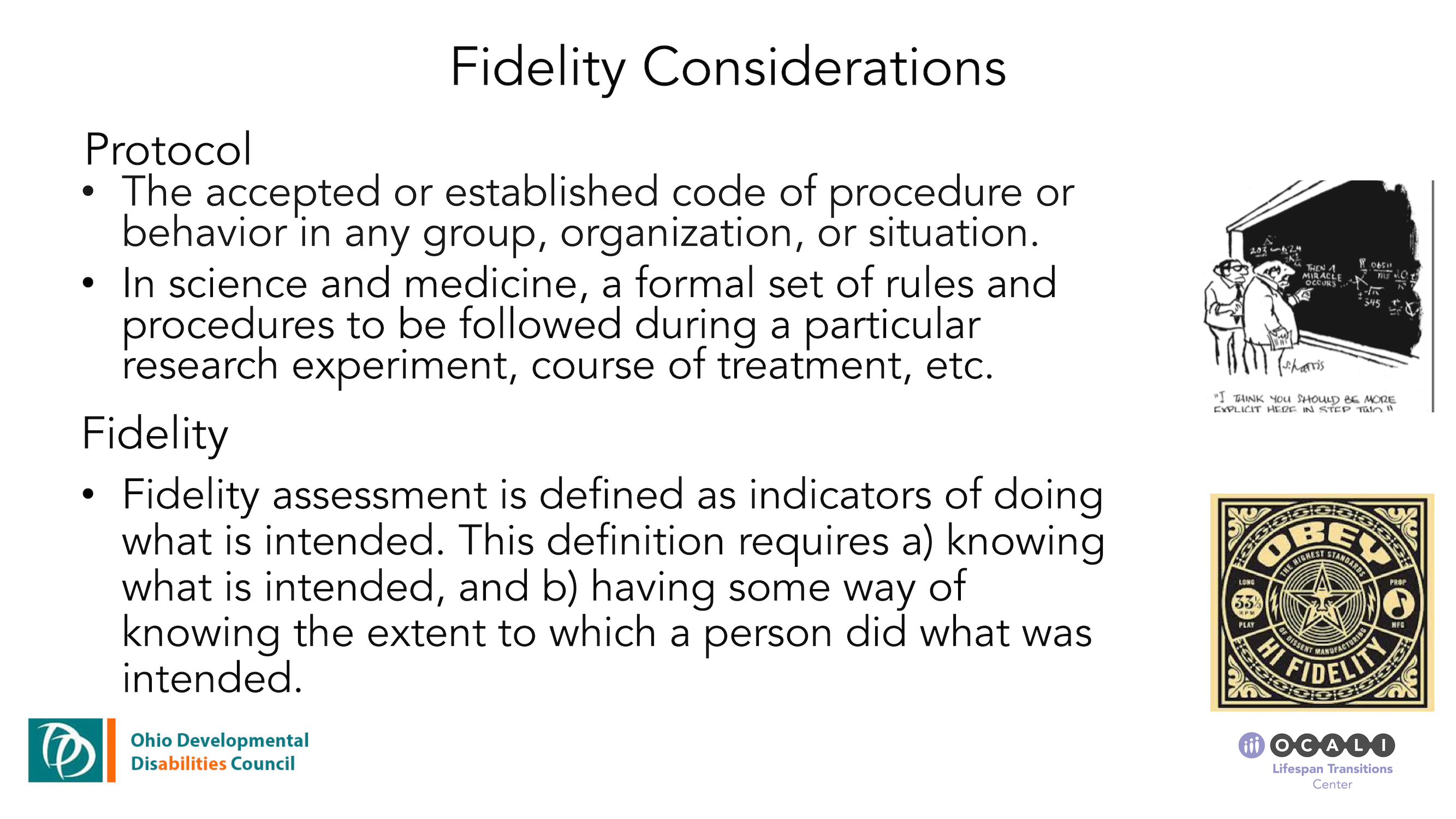 S2 Slide Four Preview: Fidelity Considerations