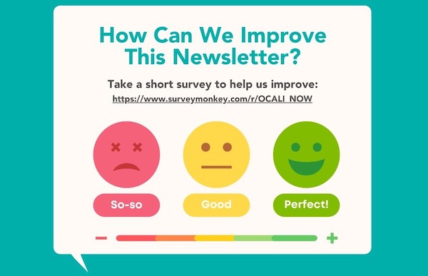 Survey Facebook Post: We need you! OCALI Now Survey