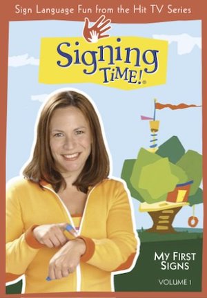The Signing Time Book Cover