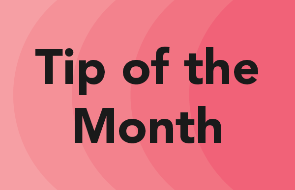 Early Childhood Tip of the Month: Early Childhood Featured Tip of the Month